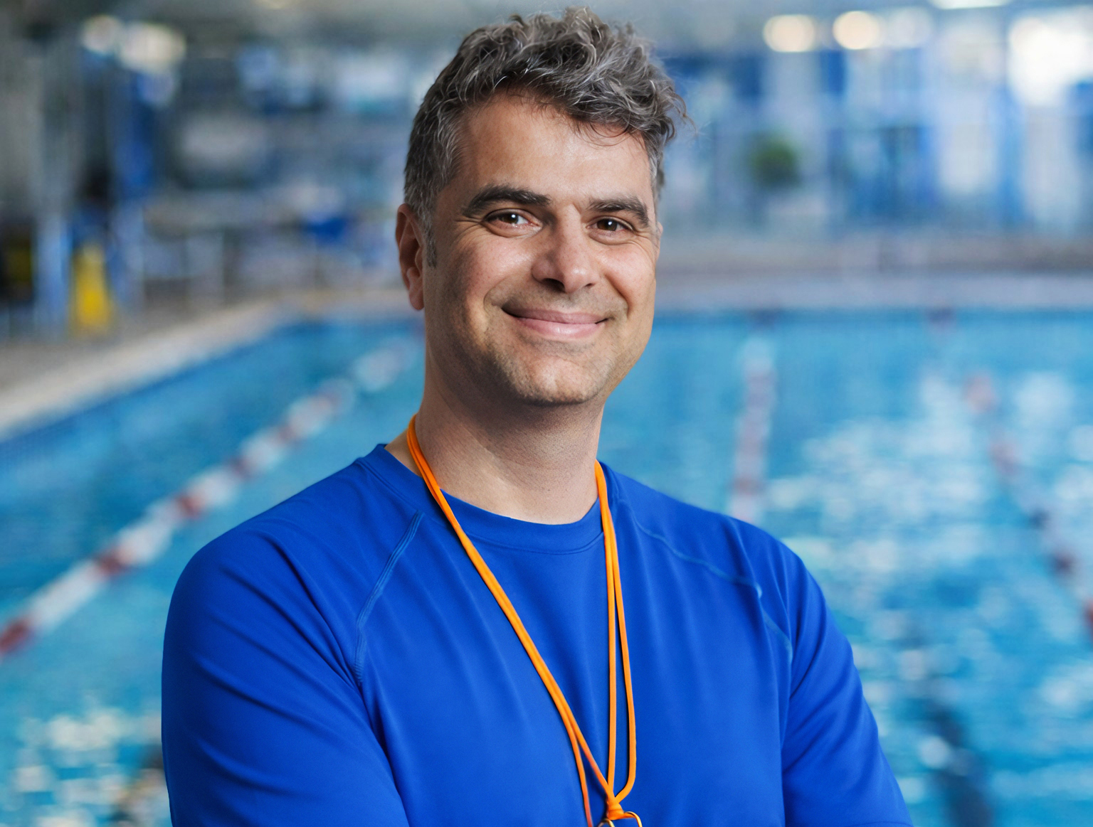 Vahid, swimming instructor at Barnet Premier Swim